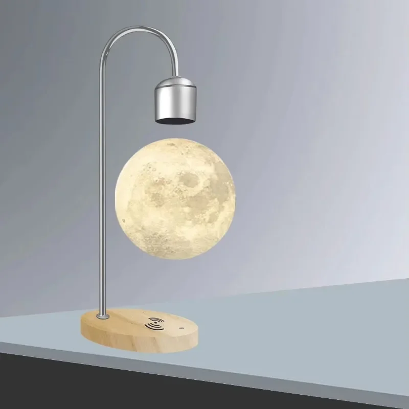 14Cm 3d printed floating moon lamp - Image 6
